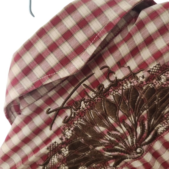 The Purple Label Authentic Hendrix Rock & Roll Religion Embroidered Shirt  SMALL - Picture 11 of 11